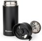Preview: Einzelteile der Reise French-Press 2Go mit Thermo Funktion | 2in1 Thermobecher für den Kaffee unterwegs