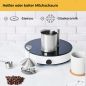 Preview: Manueller Milchaufschäumer - Edelstahl - 400ml - ohne Plastik