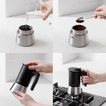 Navaris Espressokocher Kurzanleitung