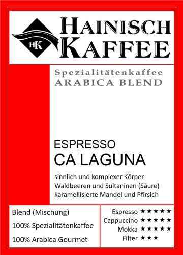 Etikett Espresso ca Laguna
