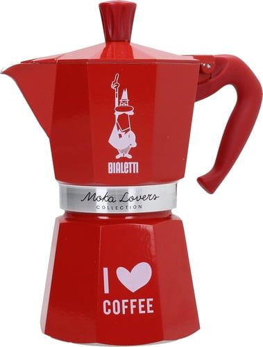 Bialetti Moka Lovers Collection rot