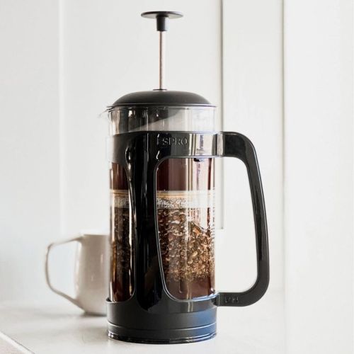 Espro P3 French Press in Verwendung