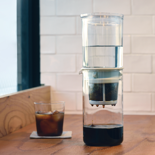 HARIO Drop Water Dripper in Verwendung