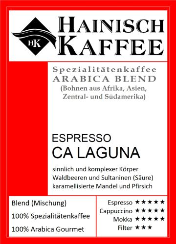 Etikett Espresso ca Laguna