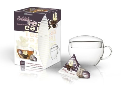 Creano Geschenkset ErblühTeelini “Schwarztee”