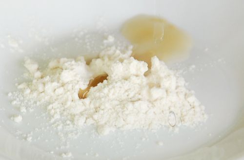 Rohrzucker ausgestreut