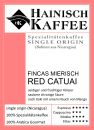Etikett Fincas Mierisch Red Catuai
