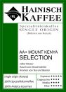 Kenya AA+ Mount Kenya Select Etikett